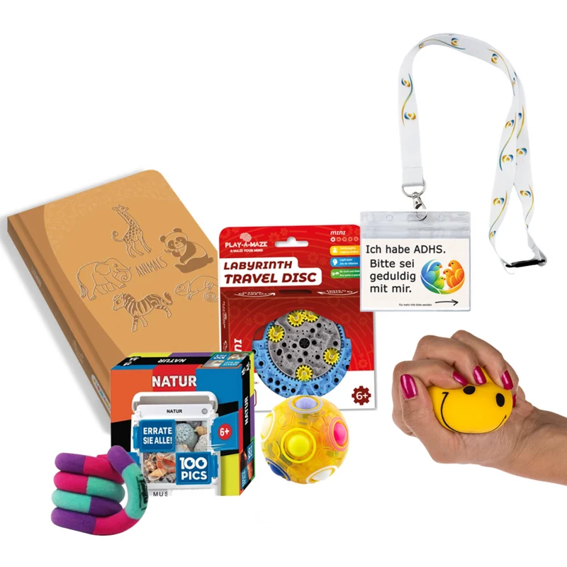 Urlaubsset für neurodivergente Kinder – Spiel, Ruhe & Struktur für unterwegs