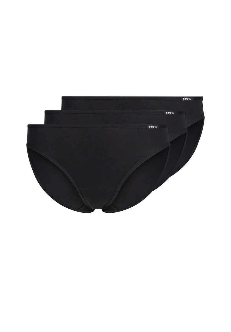 SKINY ADVANTAGE Cotton Stretch Bikini briefs 3 pack | black 081482-087662